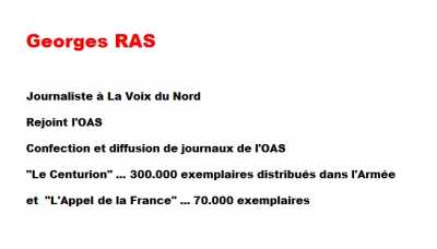  Georges RAS 
Journal "Le Centurion"
