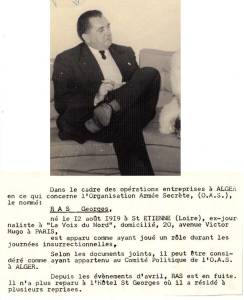 Photo-titre pour cet album: Georges RAS