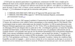A partir de 21 heures, des explosions
et des rafales d'armes automatiques
se font entendre dans la Ville Blanche.

