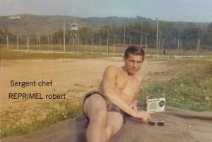 Photo-titre pour cet album: Sergent Robert REPRIMEL
