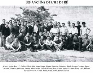  Les Anciens de l'Ile de RE 
----
CLAVET - BAUDIN - PONS JC - GAILLARD
MINEL - MAS William - MONO - FOUQUE 
MONTIEL - SABATHIER - THOMAZAU 
STABILE - COSMA - CHRISTIANI 
AGUIAR - GUILABERT - CHAMOUX 
PREVOTEAUX - JAMEAU - BIBERT - ADAM
FAVALELLI - CHAIROL - PIETRI - RAMOS
SINTES - GUILLAUME - LUNA - LOUIS
REBBADJ - PARISIEN - BOUKABZA 
CAVERT - BUCHER - VIDAN - SCOTTO 
BERNABE - ALVEAN
