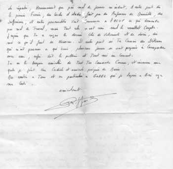 Lettre de Marcel RIFFARD (2)