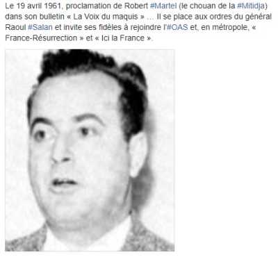  Robert MARTEL 
----
Son bulletin : "La Voix du Maquis"
