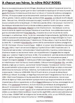  Biographie de Rolf RODEL
