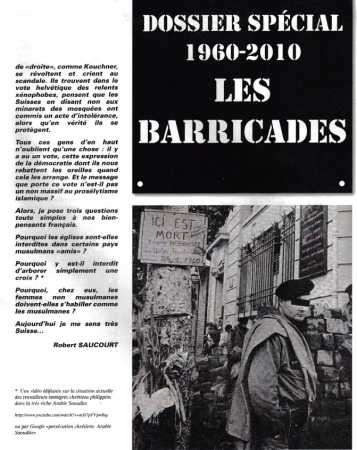  Les BARRICADES 
---- 
Par Robert SAUCOURT

