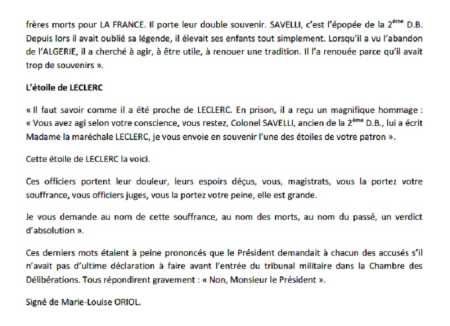 Plaidoirie de Me Norbert NAUD