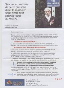 Photo-titre pour cet album: Au SECOURS des HARKIS