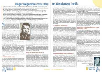  Lieutenant DEGUELDRE 
/
 Colonel DE BLIGNERES