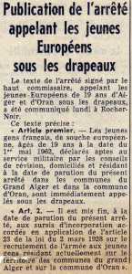  Le Plan Simoun - Juin 1962 