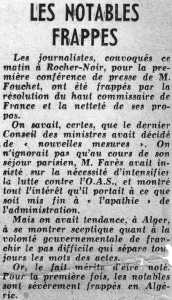  Le Plan Simoun - Juin 1962 