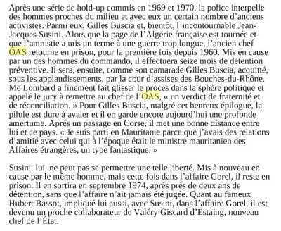   Hubert BASSOT  
---- 
GOREL - SUSINI - BUSCIA 
