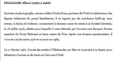   Albert SPAGGIARI  
---- 
Biographie

