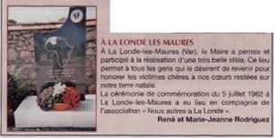  LA LONDE LES MAURES  