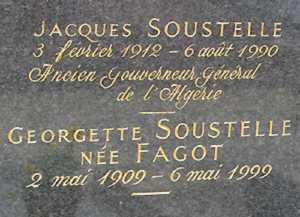  MIRIBEL (01) 
---- 
Jacques SOUSTELLE 
et sa femme
