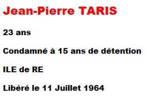  Jean-Pierre TARIS 
