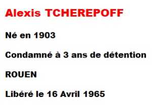  Alexis TCHEREPOFF 
