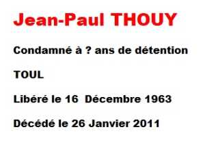  Jean-Paul THOUY 
