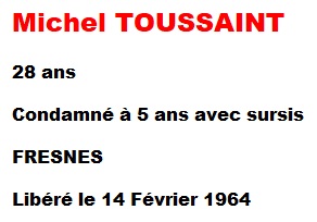  Michel TOUSSAINT 
