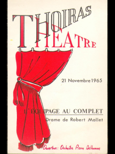 Affiche du THEATRE
de ST MARTIN de RE