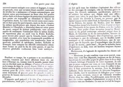  Capitaine Antoine YSQUIERDO 
---- 
Une Guerre pour Rien 
Extrait page 226
