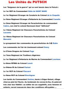 Photo-titre pour cet album: Unit&eacute;s Putchistes