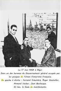 Fernand SCHEMBRE
Roger GOUTALLIER 
 Armand VACHER 
Jean BEVILACQUA