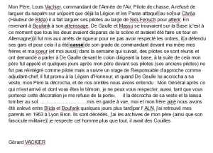   Commandant 
Louis VACKIER 