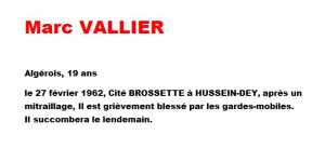   Marc VALLIER 