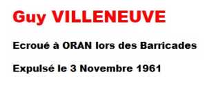  Guy VILLENEUVE 
