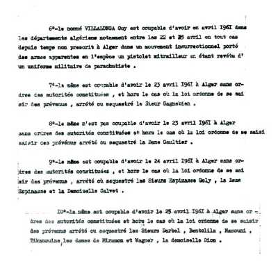   Guy VILLALONGA  
---- 
Jugement du tribunal
