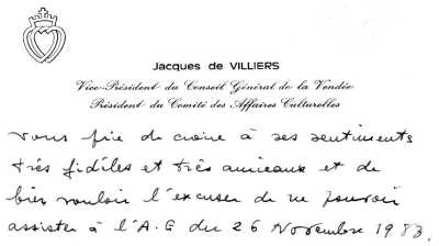   Jacques De VILLIERS 