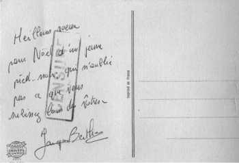Meilleurs voeux de Jacques BERTHAS
