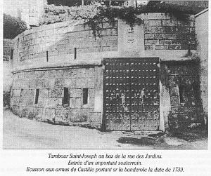 VESTIGES DES FORTIFICATIONS ESPAGNOLES
