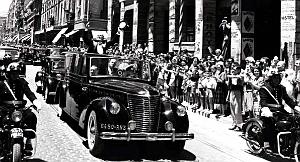 2322- Oran - Rue d'Arzew - Visite du President2 Auriol - 2 Juin 1949