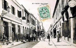 2468- Blida - Rue d'Alger - 1907