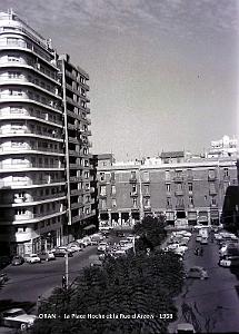 2545- Oran - Place Hoche et Rue d'Arzew