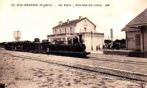 Ain-Bessem - Gare - Arrivee d'un Train - 1928