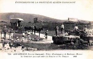 Ain-Regada - Courrier - 1912