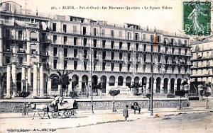 Alger - Bab-el-Oued - Square Nelson - 1913