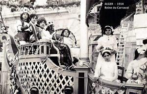 Alger - Carnaval - Reine du Carnaval - 1914