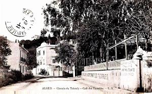 Alger - Chemin du Telemly - Cafe des Trembles
