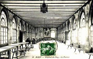 Alger - Hopital du Dey - Parloir - 1908