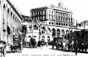 Alger - Hotel Excelsior - Douane et Square Laferriere