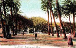 Alger - Jardin d'Essai - Entree