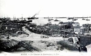 Alger - Port - Constructions - 1920