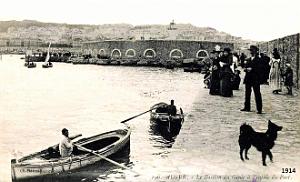 Alger - Port - Entree - Bastion du Genie - 1914