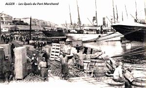 Alger - Port Marchand - Quais