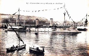 Alger - Rade - Croiseur Linois