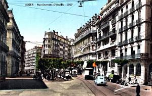 Alger - Rue Dumont-D'Urville - 1957