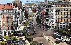 Alger - Rue Michelet - 1961